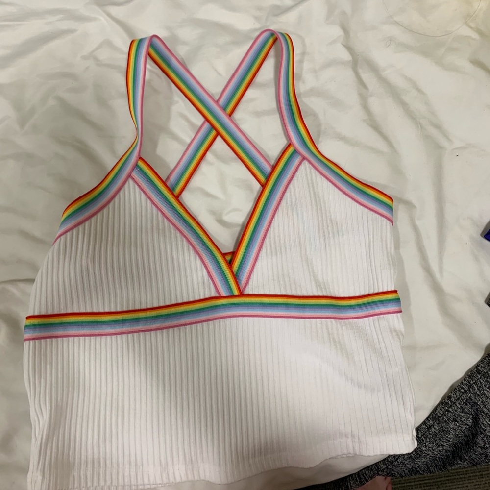 Cute summery crop tank